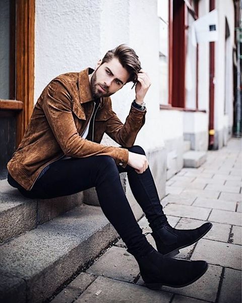 Bota slim deals masculina